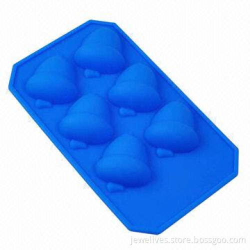 6 pine nuts silicone chocolate molds